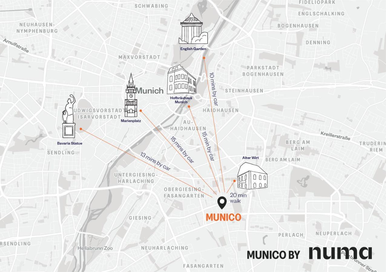 Numa Munich Munico Aparthotel Ngoại thất bức ảnh